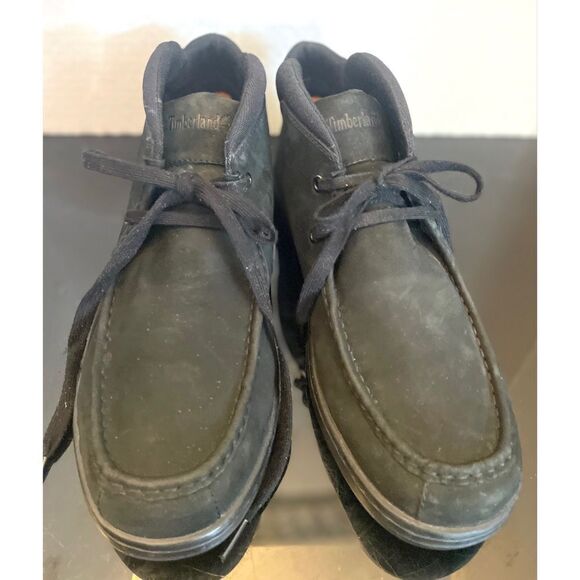 Timberland Boots Newmarket Cupsole Chukka Green Black Ankle Boots Size 12 M - Picture 1 of 14